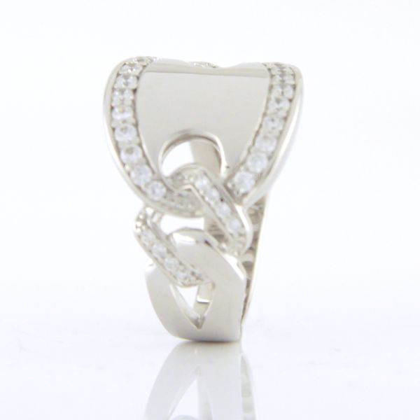 GOOIX Damen Ring 925er Silber Zirkonia GR 54 NEU UVP.: 69,-