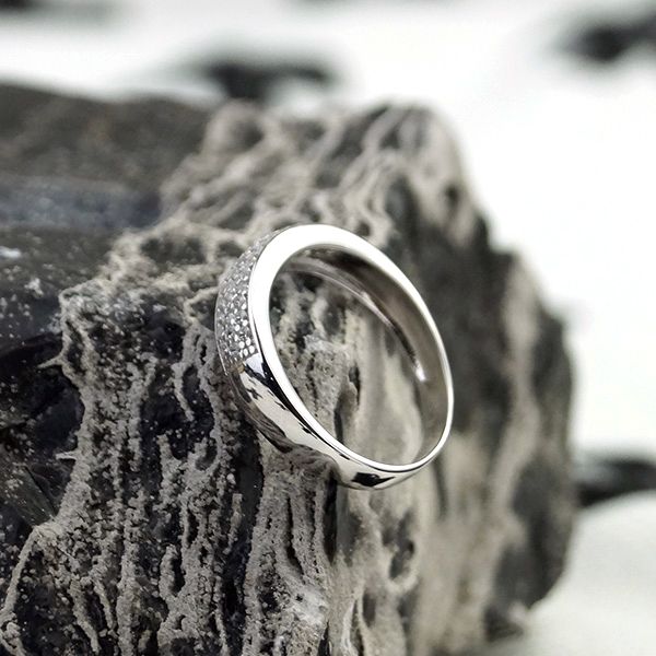 Silber Ring Damen 925er Silber rhodiniert GR 54 (US 7) BRS03880-7