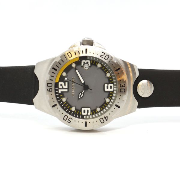 Chiemsse Armbanduhr Sportuhr UNISEX Ref 9025 Zifferblatt Grau NEU