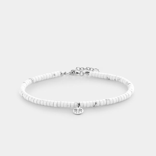 Rebel & Rose Fußkettchen "Anklet Slices Virgin White" RR-AK006-S-XS NEU