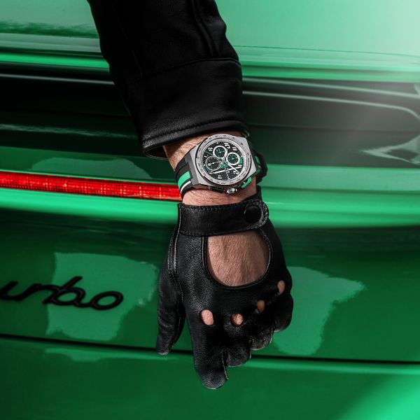 BOMBERG APEX GB Edelstahl Quarz Chronograph NT42CHSP.01-2.12 NEU