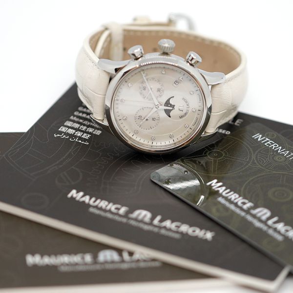 Maurice Lacroix les Classique Phase de Lune Chronograph LC1087 (28646)