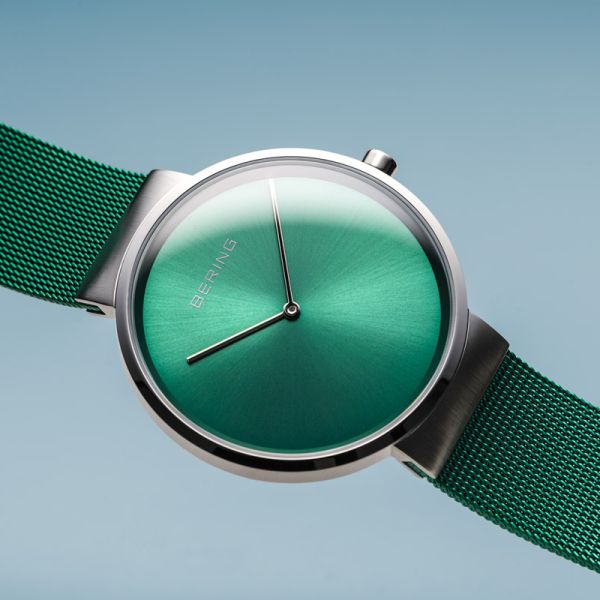 BERING Unisex Armbanduhr Classic silber poliert/gebürstet 14539-808 NEU