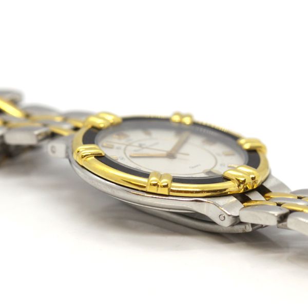 Maurice Lacroix Calypso Unisex Armbanduhr Edelstahl Quarz Ref. 95327 Ø 35 mm (12479)