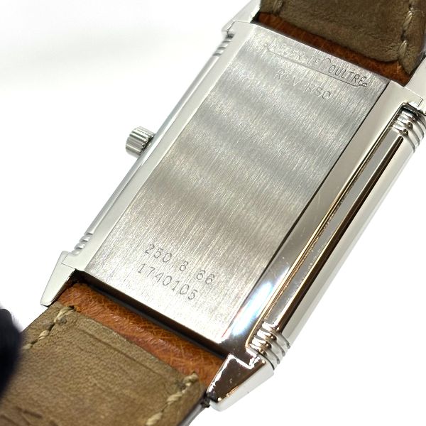 JaegerLeCoultre Reverso Classique Handaufzug Damen Armbanduhr Edelstahl Ref. 250.8.86 (37212)