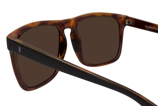 Lilienthal Berlin Sonnenbrille Tempelhofer Black Matte Tortoise Brown S02-G02M-03Z NEU