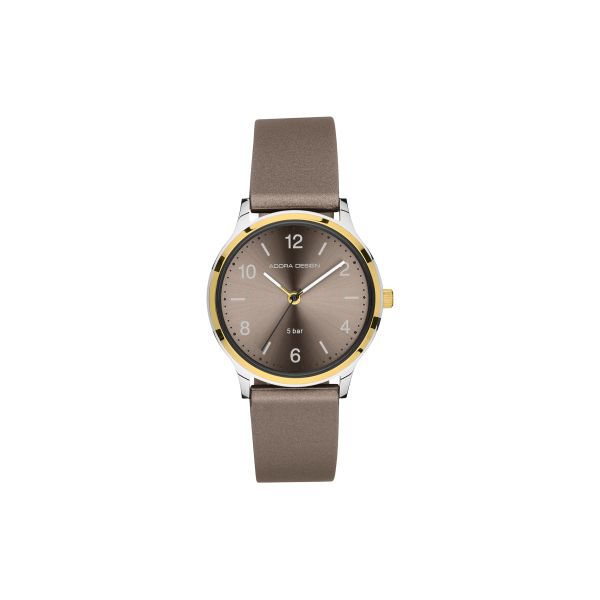 Adora Design Armbanduhr Edelstahl Bi-Color AD8799 5 bar NEU