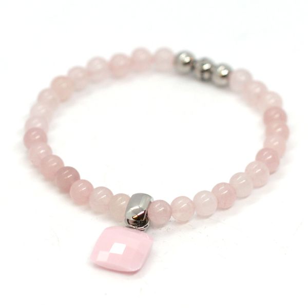 monomania Armband "DIVAS" Armband-Set "Diana meets love" Rosenquarz 45150-825-M NEU