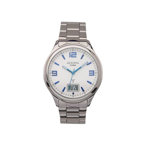 Adora Funk Herren Armbanduhr Edelstahl AF7155 NEU