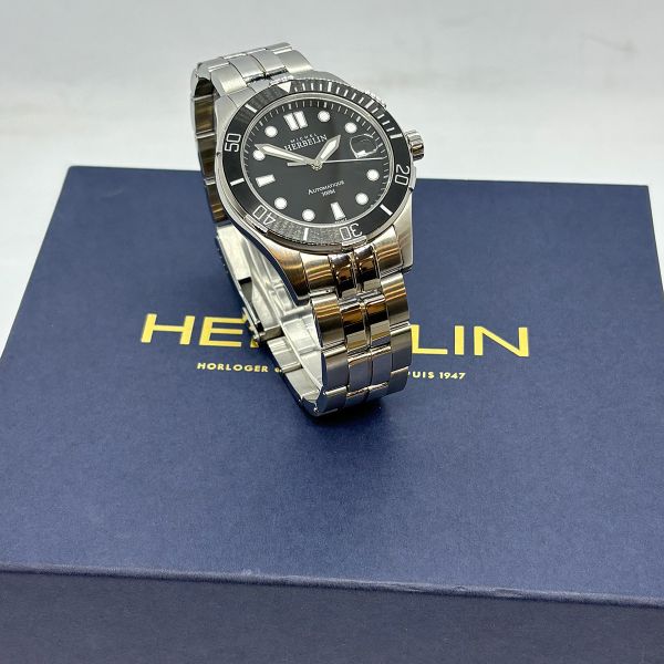 Michel Herberlin Herren Armbanduhr Edelstahl Automatik Ref. 1660 (37017)