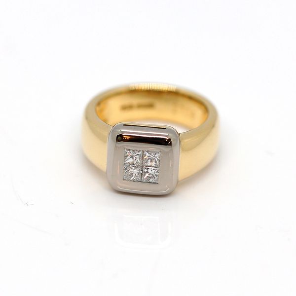 Diamant Ring 750er Gold WEMPE (34734)