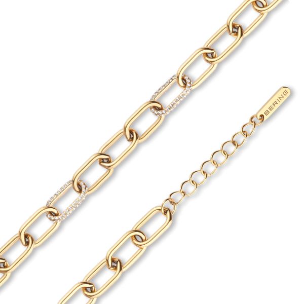 BERING Damen Armband Arctic Symphony gold glänzend 655-27-180 NEU