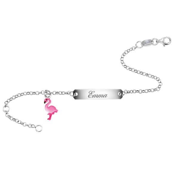 SCOUT Armband Gravurarmband "FLAMINGO" 925er Sterlingsilber 260000004 NEU