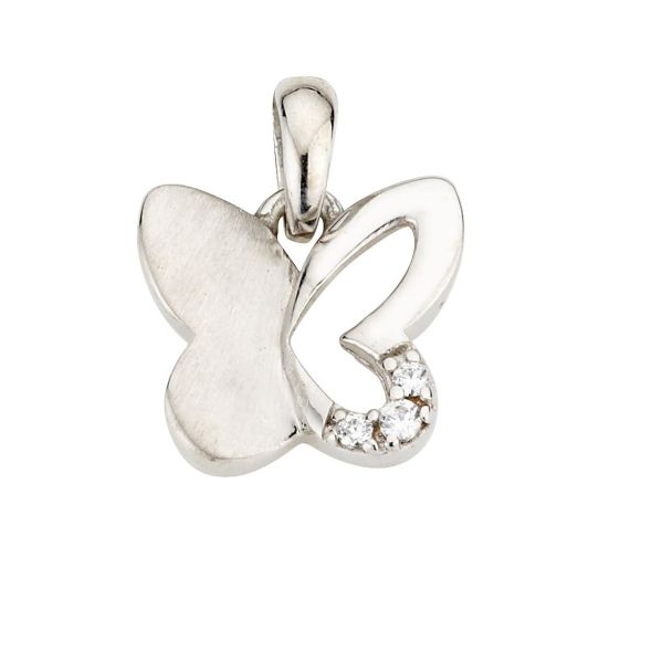 Anhänger "Schmetterling" 925er Sterling Silber rhodiniert BAH904866 NEU