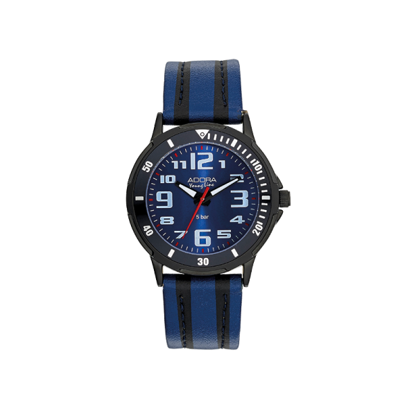 Adora Youngline Armbanduhr Diver IP Black AY4441 5 Bar Ø 34 mm NEU