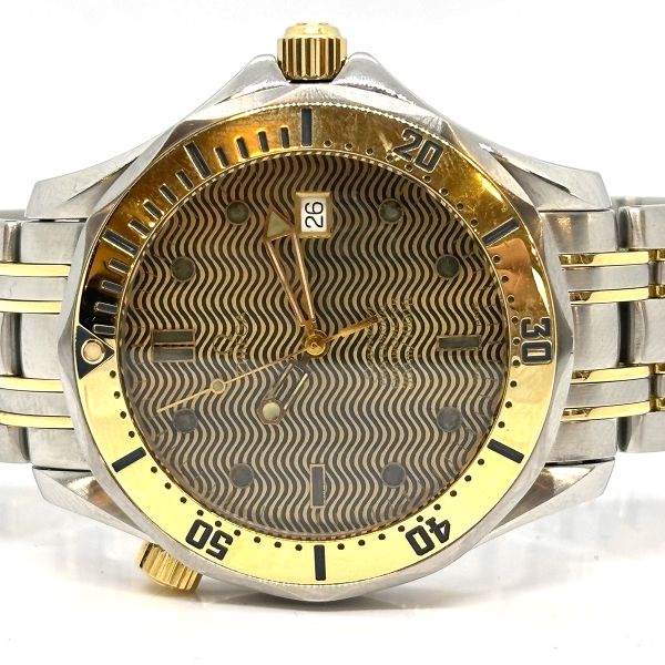 Omega Seamaster 300M Automatik Edelstahl 18Kt Gold Ref. 168.1503 (31546)