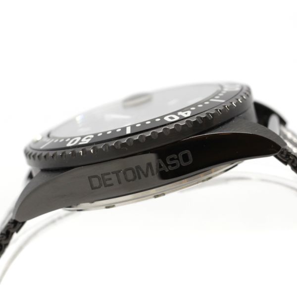 DETOMASO SAN REMO DIVER AUTOMATIC Professional Edelstahl BLACK DT1025-N-855 (13279)