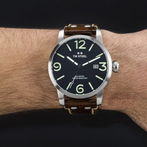 TW STEEL MS12 Maverick 48 mm Edelstahl