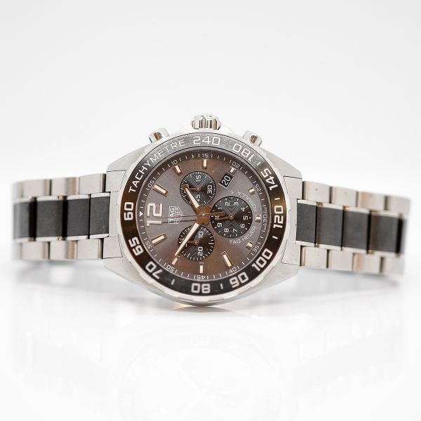 TAG HEUER "Formula 1" Chronograph Quarz Edelstahl Keramik Ref. WB010007