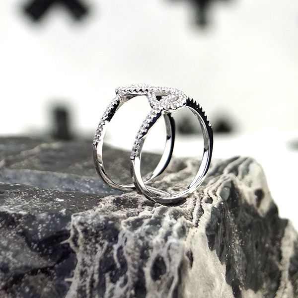 Damen Ring "Infinity" 925er Silber Silber Kubic Zirkonia GR 55 (US 7) BR11700-7